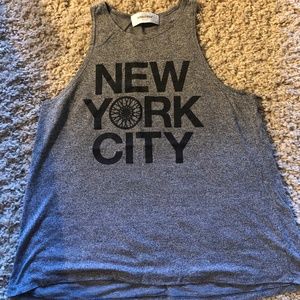 Soul Cycle Size Small Grey New York City tank